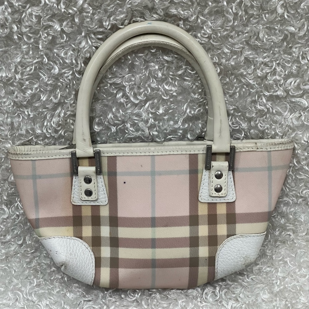 BURBERRY LONDON House Check Boat Bag